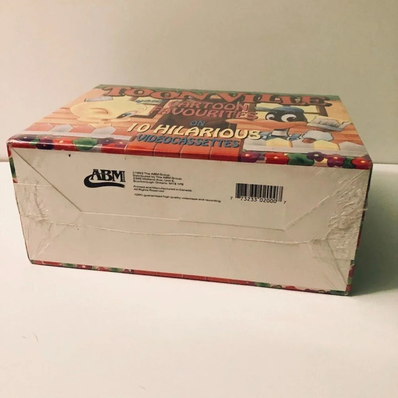 Vintage 1993 Toonville VHS Cartoon Favoirites 10 Tapes Casper Superman Bug Bunny - Picture 8 of 11